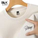 Baleno S&K Meeste Pikkade Varrukatega &Uuml;mmarguse Kaelusega Dressipluus 2XL