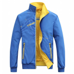 Kevadine ja s&uuml;gisene meeste mantel t&ouml;&ouml;le, vabaajaks, sportimiseks, lahtine jakk, sportr&otilde;ivad M