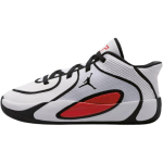 Air Jordan Tatum 4 PS Valge University Punane Laste tossud Must HQ4610-101 28