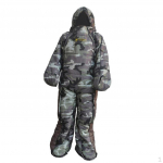 Adult Full Body Wearable Sleeping Bag with zips and Off for Outdoor M