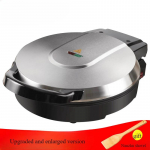 220V 40cm Elektriline K&uuml;psetuspann Kahepoolne Kuumutus Suure L&auml;bim&otilde;&otilde;duga S&uuml;vendatud 2200W Pannkookide Valmistamise Masin Crepe'i Valmistaja 220V