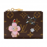 Louis Vuitton Lisa Maskoti T&otilde;mblukuga Disainiga Kaetud L&otilde;uendist Rahakott Naiste Rahakott Pruun M15334 Shopping Bag Set(Basic Set+Shopping Bag)