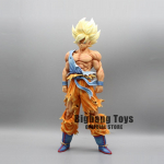 28cm Dragon Ball Z Kuju Goku Anime Kujud Esimene Super Saiyan Gk Verem&auml;&auml;rimine Gokou PVC Mudel M&auml;nguasjad Nukk Kogutav Kingitused With Box