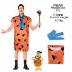 Halloween Flintstones 5cosplay kost&uuml;&uuml;mi cosplay peokost&uuml;&uuml;mi metsik maskeraadikoti aksessuaarid 160