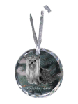 Yorkshire Terrier, Yorkie - crystal bauble with a photo, dog photo in crystal, personalized Christmas tree ornament by Art-Dog brand