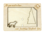 Anatolian Shepherd Dog, Turkish Kangal Dog - Photo frame, engraved wooden frame, a lovely gadget for the dog lover by Art-Dog