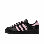 Adidas Originals SUPERSTAR Moon Mail, Strawberry Mood Breathable Low top Skateboard Shoes Unisex Pink JH9977(TeamK-) 35⅔