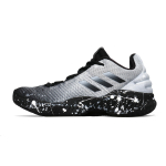 Adidas Pro Bounce 2018 Low top Basketball Shoes Men's Black White FW0905(Team303-) 42