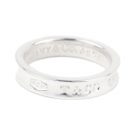 Tiffany & Co. 1837 Seeria Kitsas R&otilde;ngas 925 H&otilde;be Naiste s&otilde;rmus GRP01703 Box,4.5