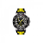 Tissot Racing Series Kvartsmehhanismiga 100 Meetrit Veekindel Kell 50,26 mm Must Tihikuga Roostevabast Terasest Korpus Kummirihm T048.417.27.057.13 Regular Watch Box,Black Dial Black Strap
