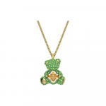 Swarovski Teddy Seeria S&auml;delev karukujuline kaelakee Naiste kaelakee Roheline 5642975 Box+Shopping Bag (Random Color)