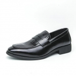 Klassikalised Meeste Mugavad Slip-on Briti Stiilis Kingad Meeste Vabaaja Nahast Kingad Meeste Pulmakleit Loaferid Meeste Kerged 38