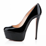 Naiste Pumbad Stiletto Seksikad Platvorm &Uuml;mar Nina 14cm &Auml;&auml;rmiselt Striptiisipost Tants K&otilde;rge Kontsaga Peokleit Pulmakingad Suur Suurus 35 must