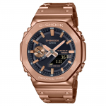 Casio G-SHOCK Meeste Roostevabast Terasest 200M Veekindel P&otilde;rutuskindel Kvartsikell GM-B2100GD-5A pruun