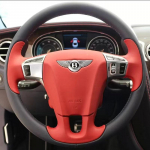 100% Sobib Bentley Continental Flying Spur 2010-2017 Autode Osad DIY K&auml;sitsi &Otilde;mmeldud Ehtne Nahk Auto Roolikate