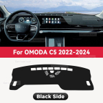 For OMODA C5 2024 Car Dashboard Cover Mat Dash Board Avoid light Sun Shade Carpets Anti-UV Protector Accessories Polyester