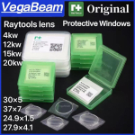 10 PCS Raytools original Laser Protection Lens 24.9x1.5 27.9x4.1 37x7 For Raytools Protective Windows 4kw 12kw 15kw 20kw 1064nm 10 PCS