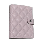 Chanel 26S Klassikaline kahekordne C-logo tepitud nahast passihoidja Naiste aksessuaarid Helelilla AP3791-B15532-U8377 Box(Basic Set+Box)