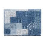 Louis Vuitton Damoflage Monogram Ruuduline Disain Kaetud L&otilde;uend Kaardihoidja Meeste kaardihoidja Indigo M2A103 Gift Set(Basic Set+Box+Shopping Bag)