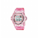 Casio BABY-G L&ouml;&ouml;gikindel ja Veekindel mehhanism Kvartsmehhanism Vaikrihm Jaapani ja Korea kell Naiste kell Roosa sihverplaat BG-169R-4 roosa