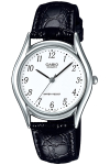 CASIO Collection Meeste Analoogkell MTP-1402L-7BJH Must &Uuml;mmargune Korpus Veekindel gray