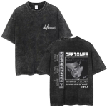 Pestud Vintage Deftones Diamond Eyes Albumi Graafiline T-s&auml;rk Unisex Naistele Retro Gooti Rock T-s&auml;rgid Unisex &Uuml;legabariidiline T-s&auml;rk Streetwear M black