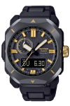 Pro Trek Kell KELL 50. AASTAP&Auml;EVA Mudel Raadio P&auml;ikesetoitega Safiirklaas Must x Kuld CASIO PRW-6900ZE-1JR Meeste