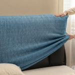 Elastne voodiraami kate Chenille voodiseelikukaitse Kriimustuskindel KassiKindel Eemaldatav Pestav Elastne Voodiseelik BoxspringiKate 1.2 Meter