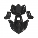 Plastikust Kate Mini ATV T&auml;ielik Komplekt Poritiiva Voolundid K&uuml;tusepaagi Istme Jalatugedega 47CC 49CC Laste Quad Bike ATV 4x4 Rattaga