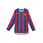 Nike FC Barcelona Uusv&auml;ljaanne 2005/06 Ronaldinho #10 Kodus&auml;rk 'Mitmev&auml;rviline' Meeste HQ1462-471 S