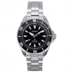 Renoveeritud Seiko Prospex Sea Samurai Shog-urai Roostevabast terasest Must sihverplaat Automaatne sukeldumiskell SRPL13K1 200M Meeste k&auml;ekell must