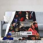 K&otilde;rvalmajas Garrett Grahami pl&uuml;&uuml;sist tekk Laste flanellist voodipesu viskad diivanile voodile pehme kohandatud kvaliteediga voodikate kingiidee 130x150cm