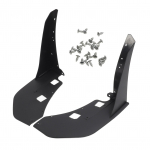 1 paar Esip&otilde;rniku Nurga Splitter Ford Mustang GT500 2014-2021 Eesmise K&uuml;lje Nurga Winglet Auto Tarvikud must