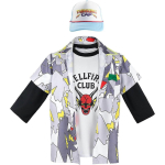 Hellfire Club S&auml;rgid Ja M&uuml;tsid | Shopbop 4. Hooaja Pikkade Varrukatega Silinderk&uuml;bara Komplekt Cosplay Kost&uuml;&uuml;m Meestele Ja Naistele 5XL white
