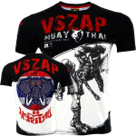 Uus suvine 3D Muay Thai tr&uuml;kiga T-s&auml;rk Meestele Lastele Mood BJJ Sport T-s&auml;rgid Unisex J&otilde;usaal Kiired Kuivad Riided VSZAP Top Tee 4XL black