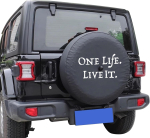 Auto varuratta katte kott-kaitse tagurduskaameraga Jeep Wrangler JL 2018-2025 jaoks PU nahast v&auml;lisaksessuaarid must