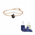 Swarovski Luige K&auml;ev&otilde;rud Naistele Roosa Kuld M-Branded gift bag roosa kuldne v&auml;rv