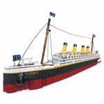 1507 tk uus suur-mastaabne Titanic loominguline mudel-klotsikomplekt, t&auml;iskasvanute v&auml;ljakutse tohutu Titanic kruiisilaeva mudel-ehitusm&auml;nguasjad