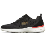 Skechers Skech Air Dynamight Tekstiil, S&uuml;nteetiline Nahk Polsterdus Kulumiskindel Hingav 232291-BLK 43 black