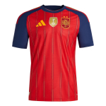 Adidas Hispaania Climacool 2026 Maailmameister Hispaania Rahvuskoondis Koduv&auml;ljakum&auml;ngija Versioon Kaks T&auml;hte Kiiresti Kuivav Kitsa L&otilde;ikega Triibuline Jalgpallis&auml;rk KF4410 4XL