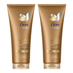 Dove iseenda pruunistav losjoon 200ml (2 tk), Kehakreem, 100ml 2 tk, Keskmise kuni tumeda nahat&uuml;&uuml;bi jaoks, 2 tk beige
