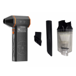 Fiizreal X50 Harjadeta Turbo Ventilaator 240W Kiire Kaasaskantav 8000mAh Laetav 57m/s Taifuuni Tuule T&uuml;&uuml;p-C Laadimine Matka Ventilaator