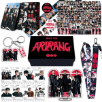 ARIRANG Maailmatuur K-Pop F&auml;nni Kaubakomplekt BTS kingikomplekt 1 set black