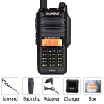 BAOFENG UV-9R Plus Raadiosaatja 10W 8000mAh IP67 Veekindel Kahesuunaline Raadio Kahe sagedusriba Amat&ouml;&ouml;rraadiod UV9R plus Intercom USB Plug