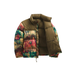 THE NORTH FACE 1996 Prinditud Retro Nuptse 700 T&auml;idis Pakitav Jakk NF0A5IX4-94B M brown