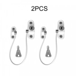2 tk keerdpaaridega ukseakna lukud piiraja roostevabast terasest laste turvaakna piirluku 2 pcs