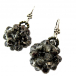 Lily-Crystal [P4427] - K&auml;sitsi valmistatud liiprid  Callas  hall - 22 mm hall