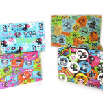 Muy Pop [L8832] - Set de 4 bo&icirc;tes de rangement 'Muy Pop' multicolore mitmev&auml;rviline