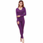 Termopesu naiste talveks pikk, soe pikk puuvillane seksikas termopesu komplekt naistele XXL