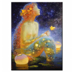 Teemantmaaling Ristpistes Crystal 5D Teemantmosaiik T&auml;is&uuml;mmargune Rhinestone Teemanttikandid 20X30CM